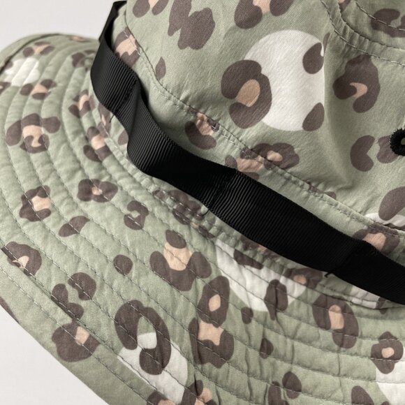 Neff Boonie Hat Adult OS Leopard Print Chin Strap Poly Canvas - Picture 6 of 10